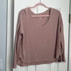American Eagle Ribbed Long sleeve